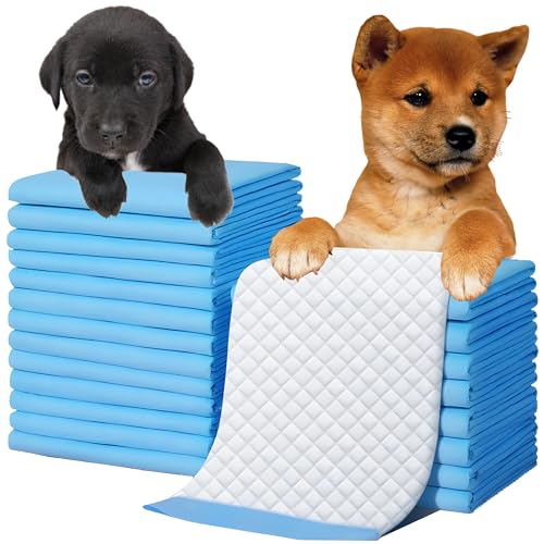Retoo Trainingspads 50 Stück für Hunde und Welpen Auslaufsicheres 5 lagiges Design Mit Schnell Trocknender Oberfläche Normal Blau Retoo Trainingspads 50 Stück für Hunde und Welpen Auslaufsicheres 5 lagiges Design Mit Schnell Trocknender Oberfläche Normal Blau von Retoo