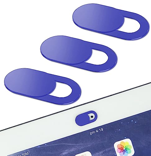 Retoo Webcam Abdeckung mit Ultra dünne Slider Camera 0.6 mm 3 Stück,Cover Kamera zum Schutz der Privatsphäre für Webcam,Computer,PC,Tablet und Smartphone,Blau,18.5 x 9 x 3 mm Retoo Webcam Abdeckung mit Ultra dünne Slider Camera 0.6 mm 3 Stück,Cover Kamera zum Schutz der Privatsphäre für Webcam,Computer,PC,Tablet und Smartphone,Blau,18.5 x 9 x 3 mm von Retoo