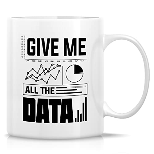 Retreez Lustige Tasse – Give Me All The Data Science Scientist Analyst Computer Accounting 325 ml Keramik-Kaffeetasse – Lustiges Sarkasmus-inspirierendes Geburtstagsgeschenk für Freund, Kollegen, ihn Retreez Lustige Tasse – Give Me All The Data Science Scientist Analyst Computer Accounting 325 ml Keramik-Kaffeetasse – Lustiges Sarkasmus-inspirierendes Geburtstagsgeschenk für Freund, Kollegen, ihn von Retreez