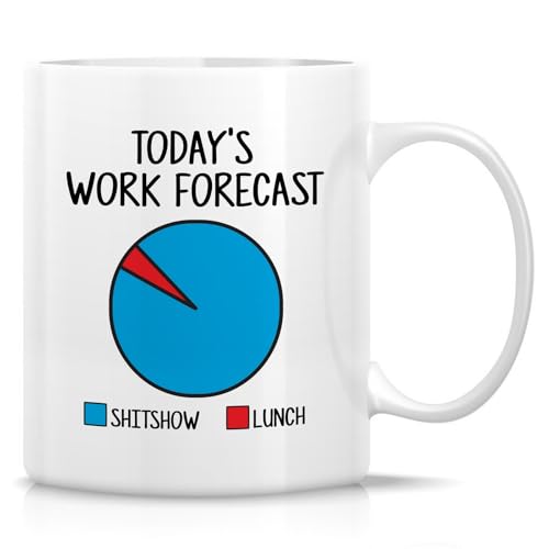 Retreez Lustige Tasse für Kollegen – Snarky Office Humor Tasse – 325 ml Keramik-Kaffee- oder Teetasse – sarkastisches Geschenk für Arbeitskollegen, Kollegen – Geburtstag, Wertschätzungsgeschenk für von Retreez
