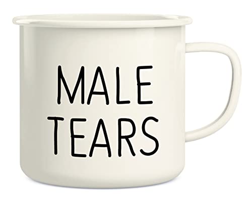 Retreez Male Tears Meme Kaffeetasse aus Emaille, 473 ml, für Camping, Lagerfeuer, Kaffeebecher, lustiges Sarkasmus, inspirierendes Geburtstagsgeschenk für ihn, Ehemann, Freund, Freunde, Vater, Papa Retreez Male Tears Meme Kaffeetasse aus Emaille, 473 ml, für Camping, Lagerfeuer, Kaffeebecher, lustiges Sarkasmus, inspirierendes Geburtstagsgeschenk für ihn, Ehemann, Freund, Freunde, Vater, Papa von Retreez