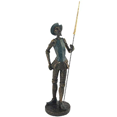 Figur aus Harz Don Quichotte 40 cm von Rétro