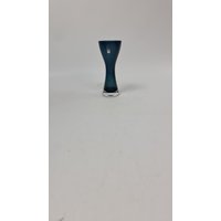 Blaue Glasvase Von Gral Kristall in Dürnau von RetroAndy