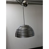 Vintage Saturno Chrome Hängeleuchte Von Kazua Motozawa Für Mitarbeiter von RetroAndy