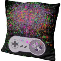 Denkspiele 20 " - Polyesterkissen von RetroArtDecor