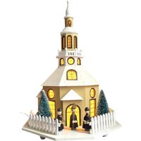 "Erzgebirge Lichterkette "stille Nacht" - Seiffener Kirchenspieluhr #80" von RetroChristmaTheatre