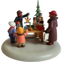 Vintage Rare Ddr Erzgebirge Mini Deutscher Weihnachtsmarkt Motiv von RetroChristmaTheatre