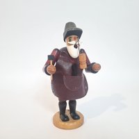 Vintage Retro Erzgebirge Räuchermännchen Weihnachtsdekoration #172 von RetroChristmaTheatre