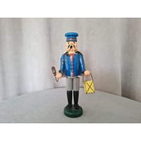 Vintage Retro Erzgebirge Räuchermann Räuchermännchen Deutsche Weihnachten Handbemalt Dekoration #35 von RetroChristmaTheatre