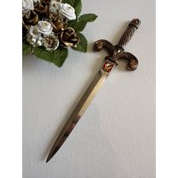 Vintage Brieföffner Dolch Inox Frankreich von RetroCommode