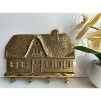 Vintage Bronze Kleiderbügel Mit Haken von RetroCommode