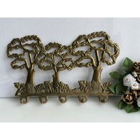 Vintage Bronze Kleiderbügel Mit Haken von RetroCommode