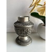 Vintage Kerzenhalter Aus Blech Wmf Germany von RetroCommode