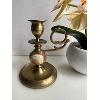 Vintage Kerzenständer Aus Bronze von RetroCommode