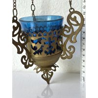 Vintage Messing Pendelleuchte Vintage Messing Pendelleuchte von RetroCommode