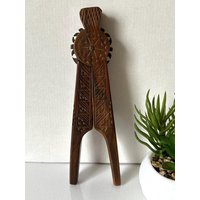 Vintage Nussknacker Aus Holz Handgefertigt von RetroCommode