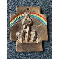 Wandkreuz Aus Bronze „Guter Hirte" von RetroCommode