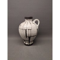 Carstens Keramik Insel Serie Vase 228-34 Von Gerda Heukeroth West German Pottery 1964 von RetroFatLava