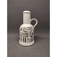 Ceramano Vase Dekor Polaris 251 Tolle Westdeutsche Keramik - Mid Century von RetroFatLava
