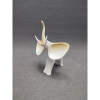 Hollohaza Elefant Porzellanfigur - Ungarn Mid Century Vintage von RetroFatLava
