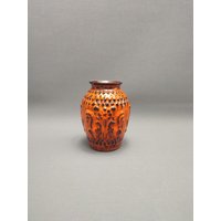 Retro West German Bay Keramik Vase - 958-14 Wgp Vintage von RetroFatLava