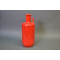 Rote Vase Der Firma Steuler 128-45 Xxl - Vintage Retro Mid Century von RetroFatLava