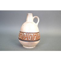 Ruscha Fat Lava Glasiert Westdeutsche Vase 320/3 von RetroFatLava