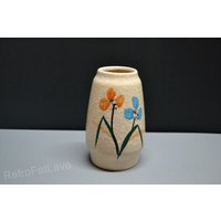 Westdeutsche Fünfziger Jahre Bay Keramik Vase - 657-14 von RetroFatLava
