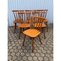 Stuhl Stühle Sprossenstühle Der 1950/60Er Jahre Vintage Retro Mid Century #064 von RetroFeelingDesign
