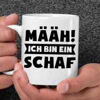 Ich Bin Ein Schaf Schafe Bauer Hirte Bauern Bäuerin Bauernhof Geschenk Lustige Tasse von RetroInvention