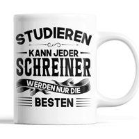 Schreiner Tasse | Werden Nur Die Besten Geschenk Männlichen Beruf Kaffeebecher Lustig von RetroInvention