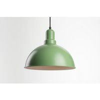 Lias Decken Pendelleuchte | Grün Retro Loft Industriell Minimalistisch Lampe von RetroLightStore