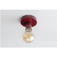 Ove Deckenhalterung Leuchte Burgund von RetroLightStore