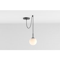 Zoe Deckenanhänger Hängeleuchte Schwarz Kücheninsel Leuchte Lampenschirm von RetroLightStore