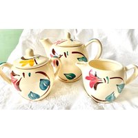 Handbemaltes Slipware Teeservice Von Purinton Pottery von RetroLovern
