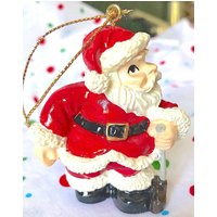 Niedliche Handgemalte Golf Spielende Weihnachtsverzierung von RetroLovern