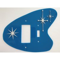 Mid Century Modern Retro Acryl 3 Dimensional Boomerang Stil Lichtschalter Abdeckung/Steckdosenabdeckung Platten von RetroModDesignCo