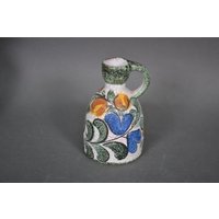 Vintage Vase Von Ruscha - Dekor Enzian Vintage Vase Von Ruscha - Dekor Enzian von RetroMungo