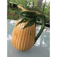 Krug, Karaffe, Keramikkrug Saftkrug Ananas Krug, Karaffe, Keramikkrug Saftkrug Ananas von RetroRauschen