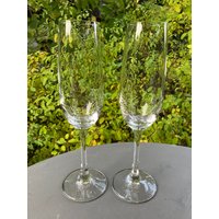 Sektkelch Spiegelau Sektglas Champagner Sekt Glas Stil Champagnerflöte von RetroRauschen