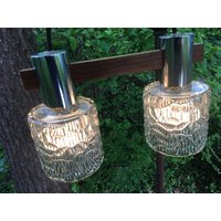 Teakholz/Pendelleuchte Deckenlampe Retro von RetroRauschen