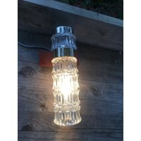 Wandlampe 60Er Jahre Holz Teak Messing Lampe von RetroRauschen