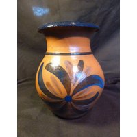 steingut Vase von RetroRauschen
