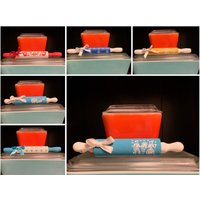 Pyrex Inspiriert Mini-Rolling-Pins Pyrex Inspiriert Mini-Rolling-Pins von RetroRosebudd
