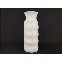 Vintage Scherzer Porzellan Op Art 3D Relief Vase 507-02 West German Pottery Bavaria 1970Er Jahre von RetroVases