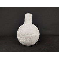 Vintage Ak Kaiser Op Art Biskuit Porzellan Vase 254/16 Mit Krokodil/Reptilien Dekor West German Pottery Bavaria von RetroVases