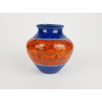 Vintage Dümler Und Breiden Keramik Vase 187 15 West German Pottery 1960Er 1970Er Jahre von RetroVases