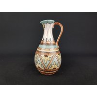 Vintage Ubelacker | U-Keramik Handbemalte Krug Vase West German Pottery 361 1950Er Jahre von RetroVases