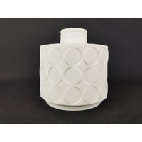 Vintage Winterling Porzellan Op Art Vase 1970Er Jahre Schwarzenbach Bavaria von RetroVases