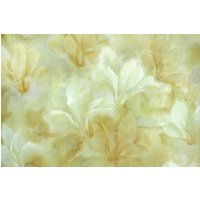 Retro Tapete Meterware 70Er Jahre Vintage - 1970S Gold Und Weiß Floral von RetroWallpaper